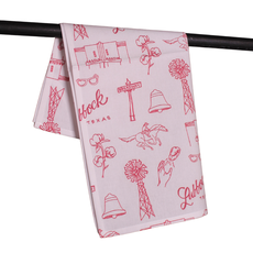 College Town Toiles College Town Toiles Lubbock Bar Towel