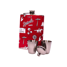 College Town Toiles College Town Toiles Lubbock Flask Set