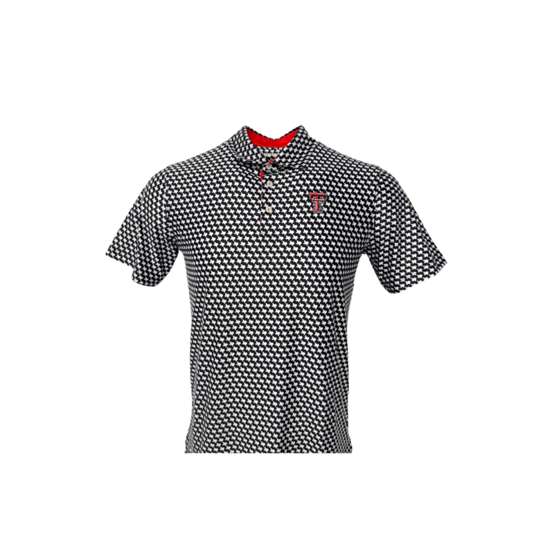 Texas Sublimated Youth Polo with Double T