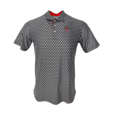 SprkPolo Texas Sublimated Polo with Double T