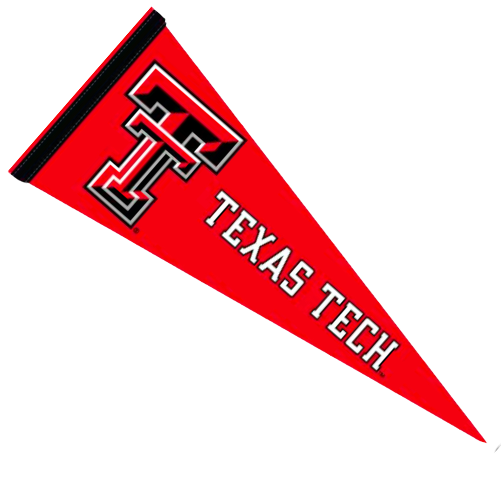 Red Felt Pennant 12x30