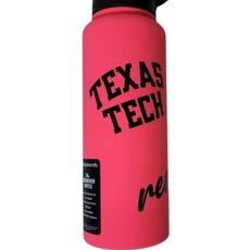Soft Touch Quencher 34oz Stainless Bottle - Hot Pink