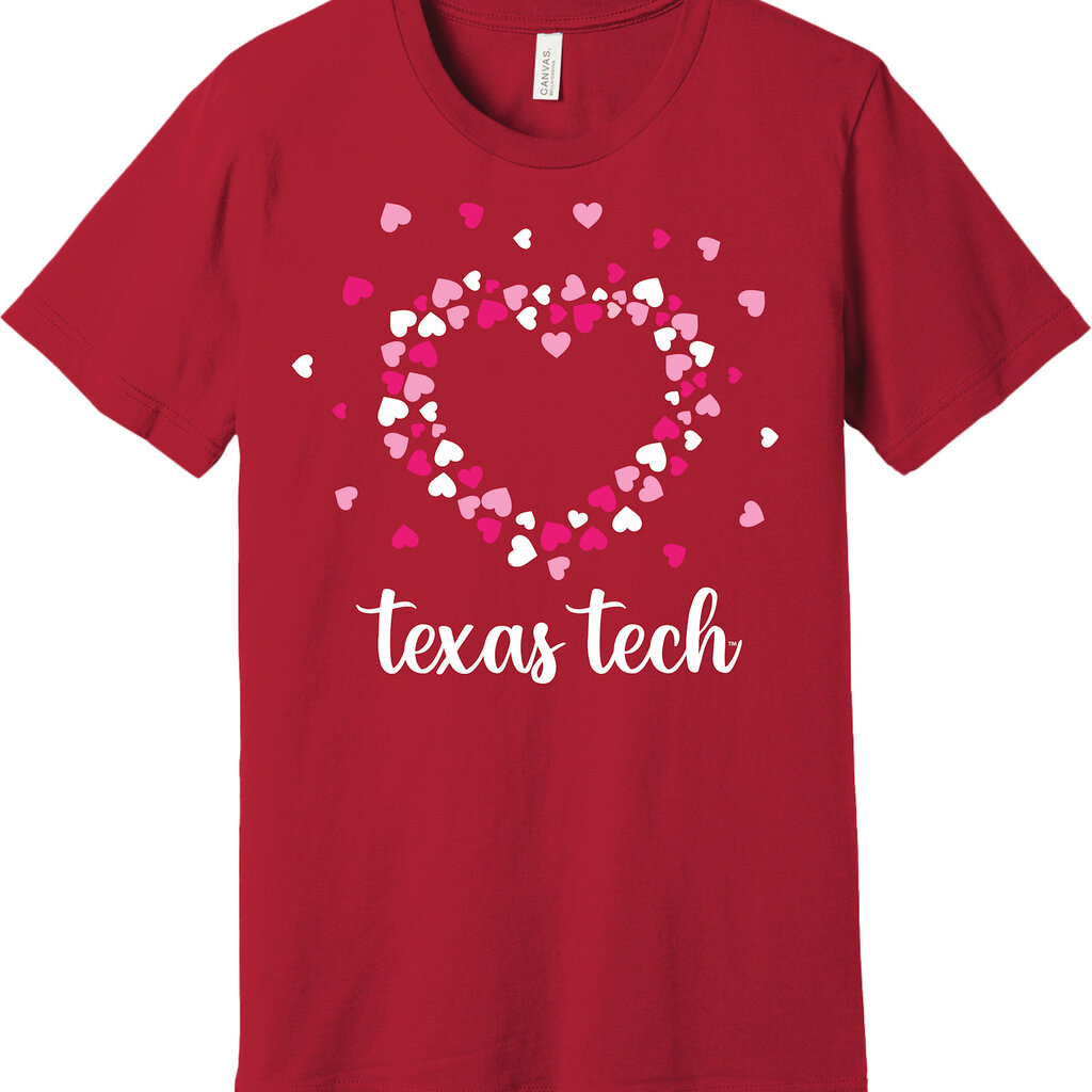 Go Red Hearts Short Sleeve Tee