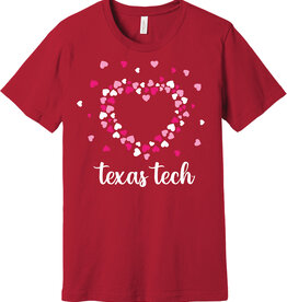 Go Red Hearts Short Sleeve Tee
