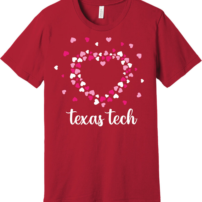 Go Red Hearts Short Sleeve Tee