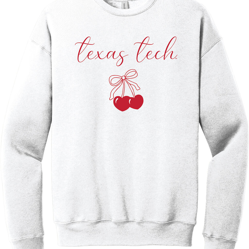 Sweet Cherry Soft Feel Crew Sweatshirt
