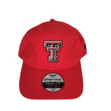 Imperial Double T Sili Patch Performance Cap - Red