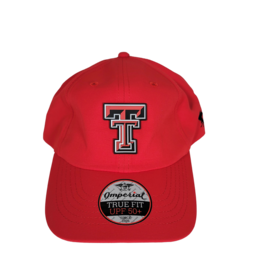 Imperial Double T Sili Patch Performance Cap - Red