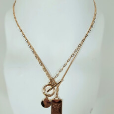 Jillybean Gold Trio Necklace