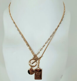 Jillybean Gold Trio Necklace