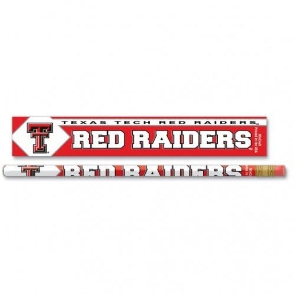 WinCraft Sports 6 Pack TTU Pencils