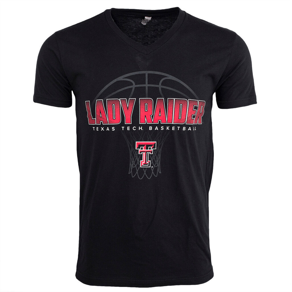 Next Level Lady Raider Shaded Basketball SST V-neck