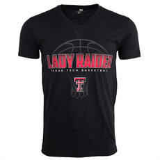 Next Level Lady Raider Shaded Basketball SST V-neck