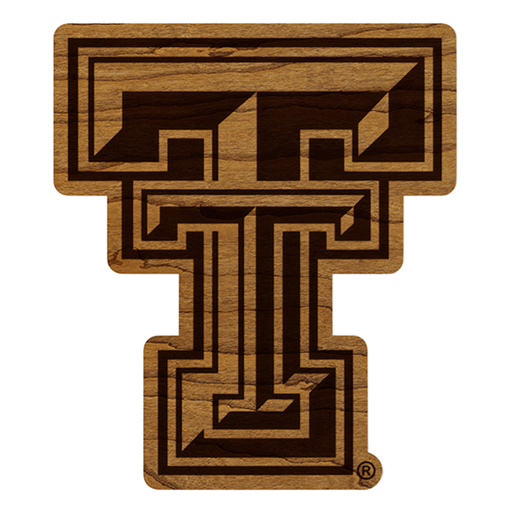 LazerEdge Wood Double T Magnet