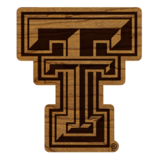 LazerEdge Wood Double T Magnet