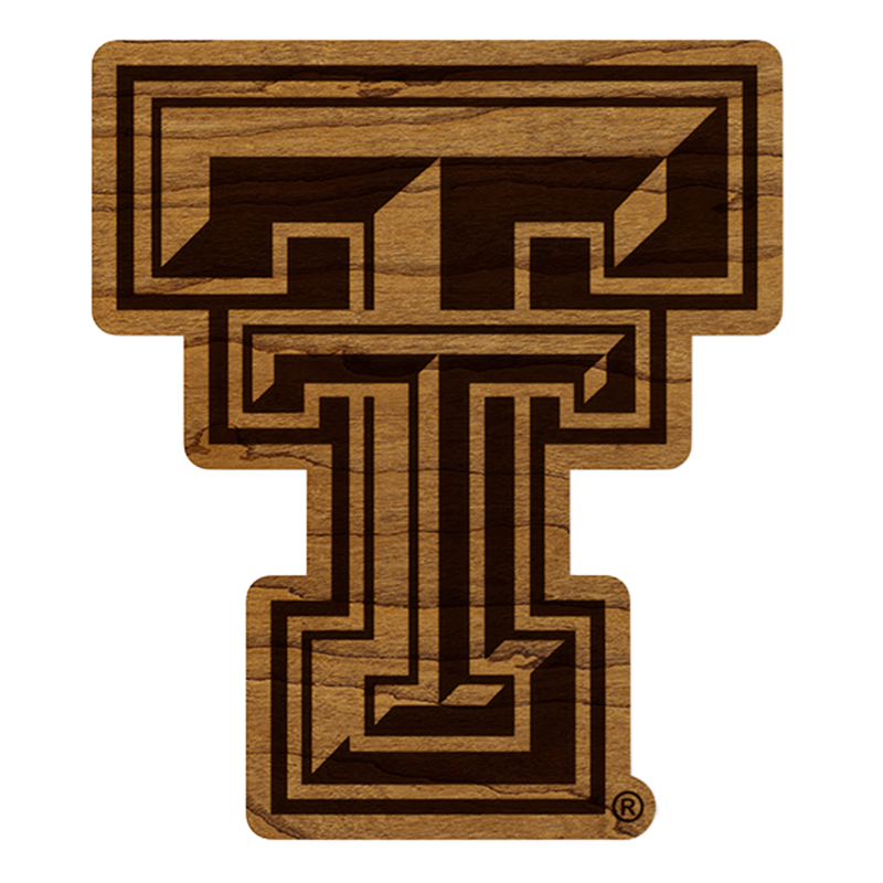 LazerEdge Wood Double T Magnet