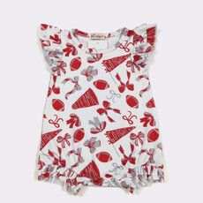 Clover Cottage Go Team Baby Romper