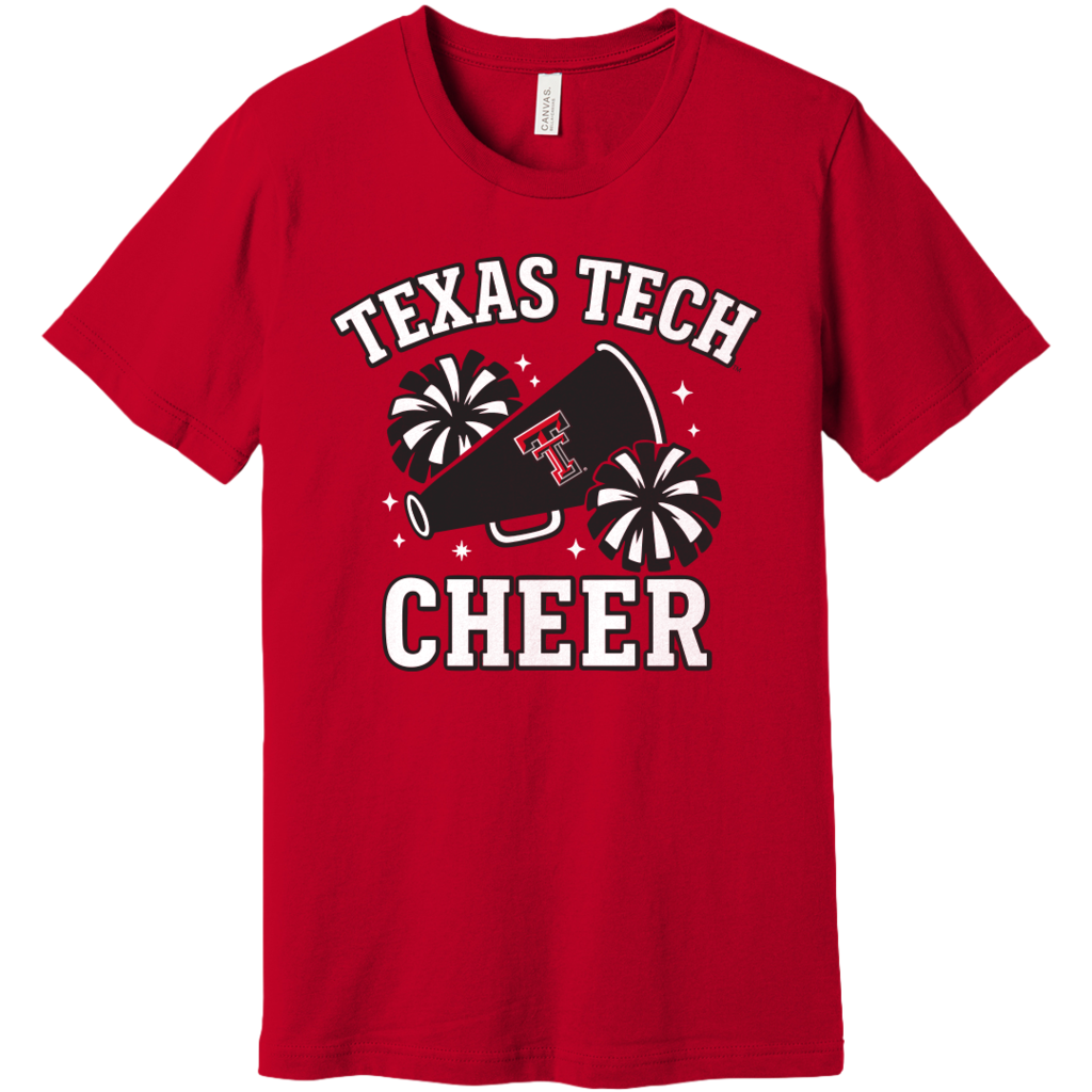 Bella Canvas Cheer Megaphone Short Sleeve Tee
