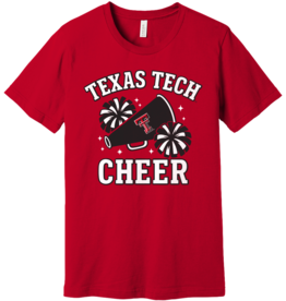 Bella Canvas Cheer Megaphone Short Sleeve Tee