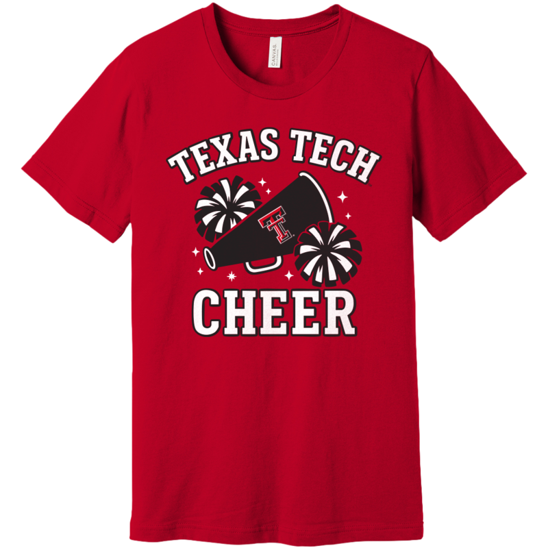 Cheer Megaphone Short Sleeve Tee