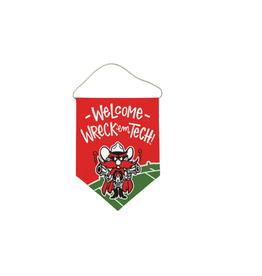 Welcome Raider Red Door Hanger