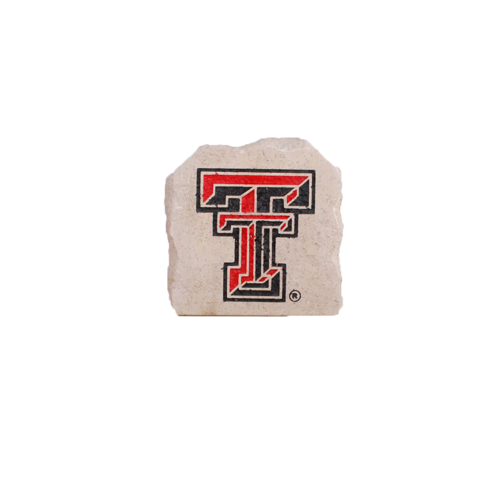 Small Engraved Double T Garden Stone 7"