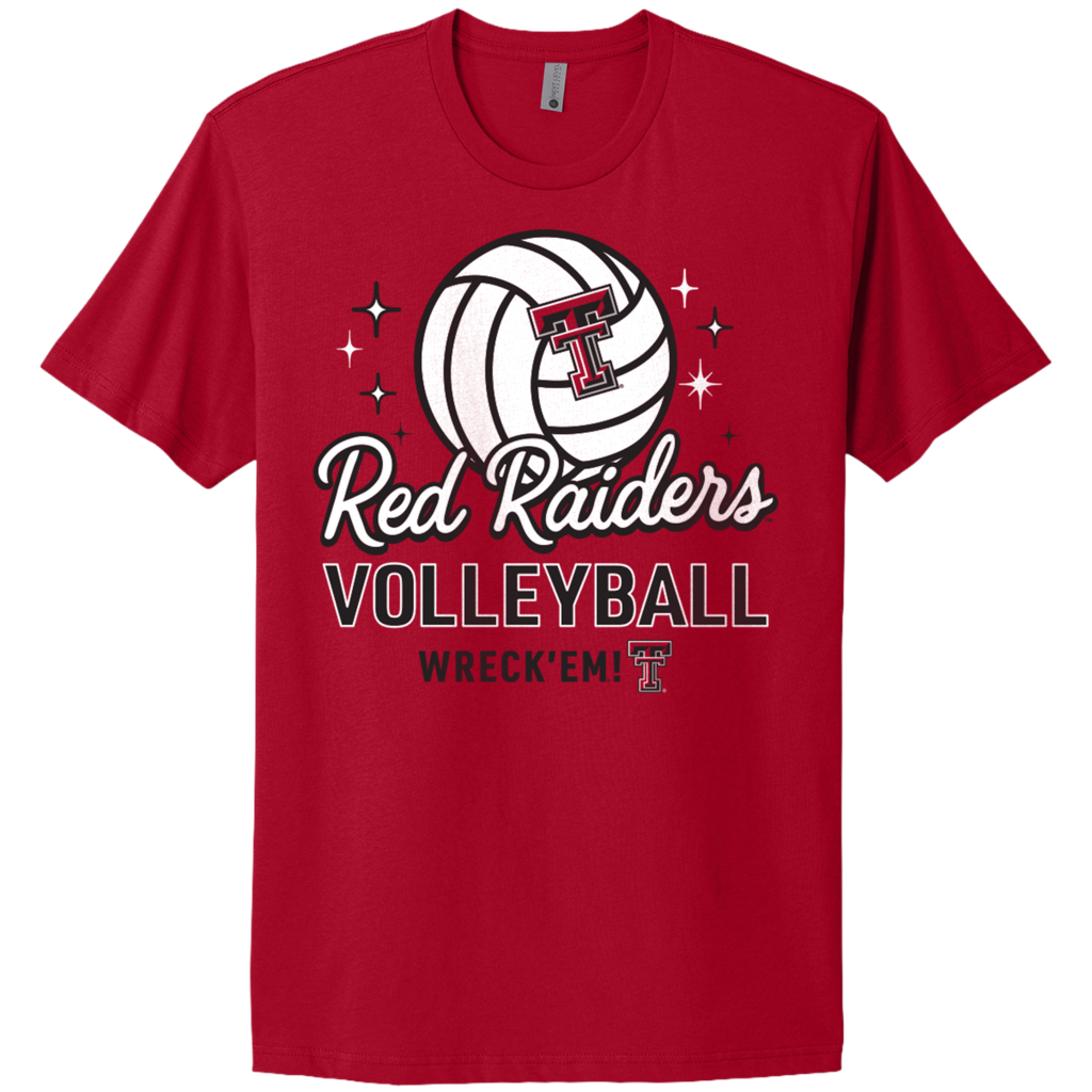Next Level Volleyball Stars Short Sleeve Tee