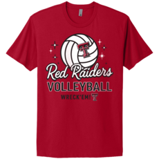 Next Level Volleyball Stars Short Sleeve Tee