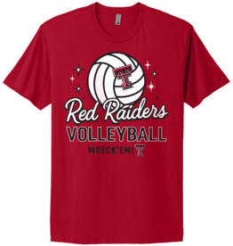 Next Level Volleyball Stars Short Sleeve Tee