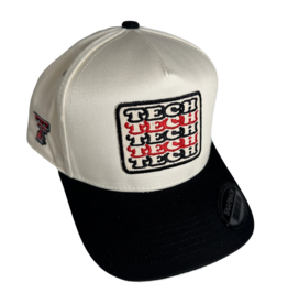 Otto Repeat Tech Trucker Cap - Black/Natural