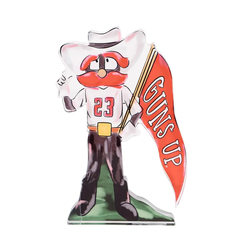 Glory Haus Raider Red Acrylic Stand