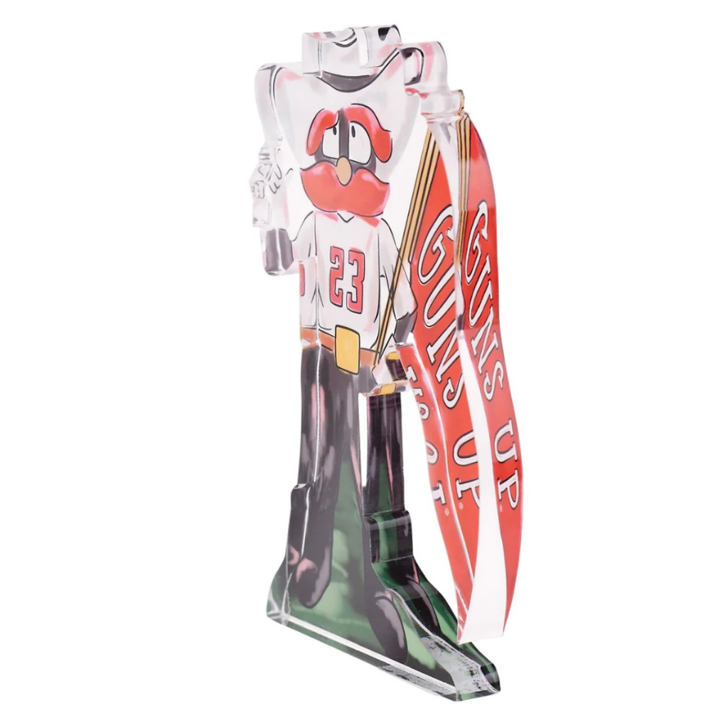 Glory Haus Raider Red Acrylic Stand