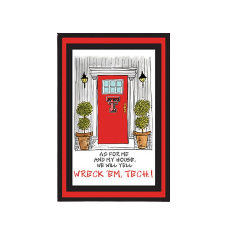 As for Me and My House Garden Flag