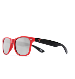 Texas Tech Sunglasses - Red & Black Frame, Silver Lenses