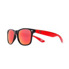 Texas Tech Sunglasses - Black & Red Frame, Red Lenses