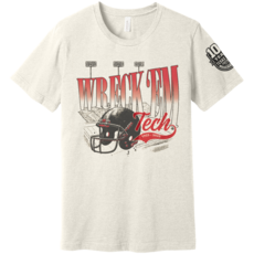 Wreck em Vintage Helmet Short Sleeve Tee
