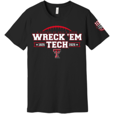Bella Canvas Wreck 'em Tech 2025 Official Game Day Tee