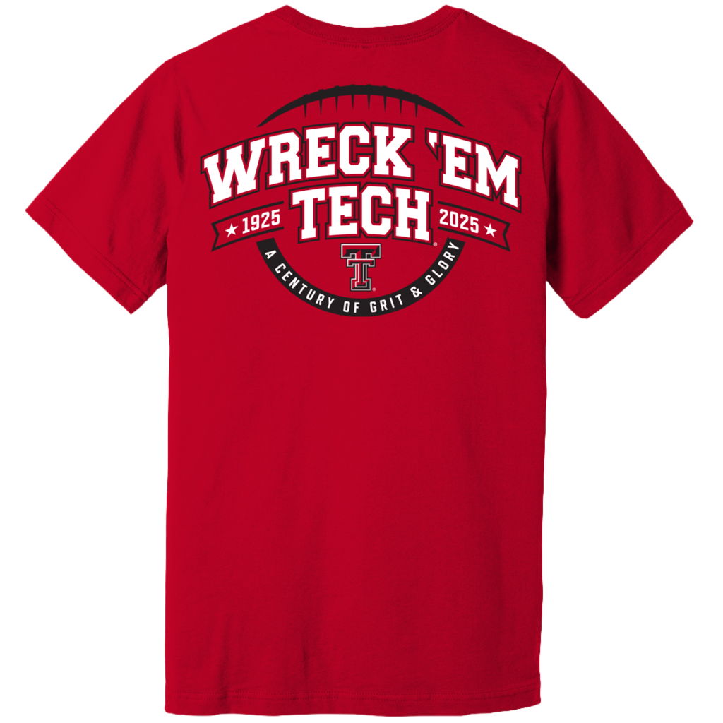 Wreck 'em Tech 2025 Official Game Day Tee