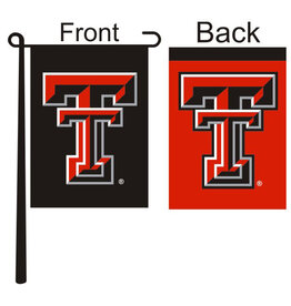 Two Sided Garden Flag Red/Black 13" x 18"