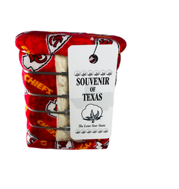 Kansas City Chiefs Mini Cotton Bale