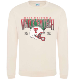 College Vintage Helmet Sweatshirt