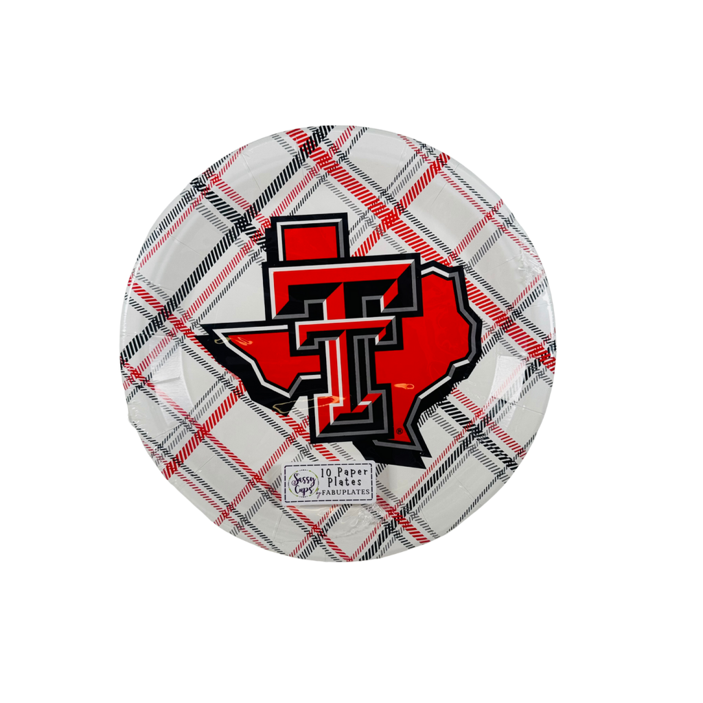 Lonestar Pride Paper Plates- 9" - 10 Pack