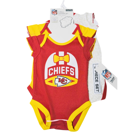 D-L INCentives Chiefs 3 Piece Creeper Set