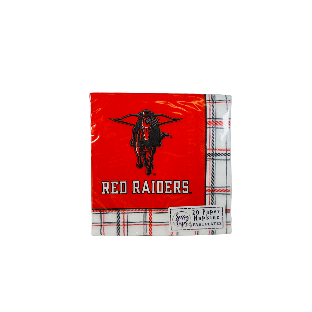 Masked Rider Plaid Napkins - 20 pack