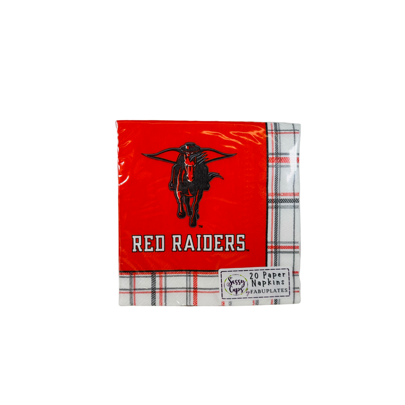 Masked Rider Plaid Napkins - 20 pack