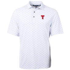 Cutter Buck Tile Throwback Patch Men's Polo