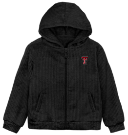 Cutie Patootie Toddler Velvet Full Zip Jacket