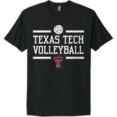 Next Level Volleyball Lines Short Sleeve Tee