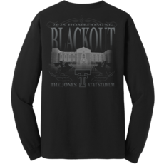 Gildan Homecoming 2025 Black Out Long Sleeve Tee