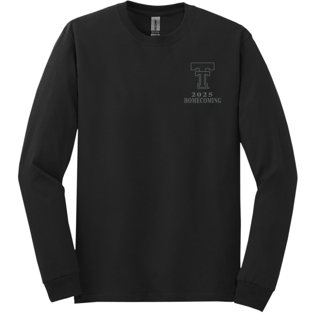 Gildan Homecoming 2025 Black Out Long Sleeve Tee